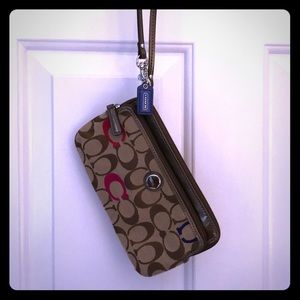 Coach wristlet
